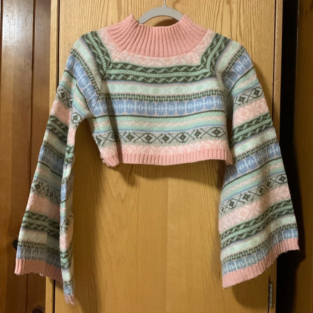 Winter jacket, multiple colors, wide sleeves, turtle neck, Medium